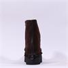 Marco Moreo Vale Rear Zip Wrapped Boot - Brown Suede